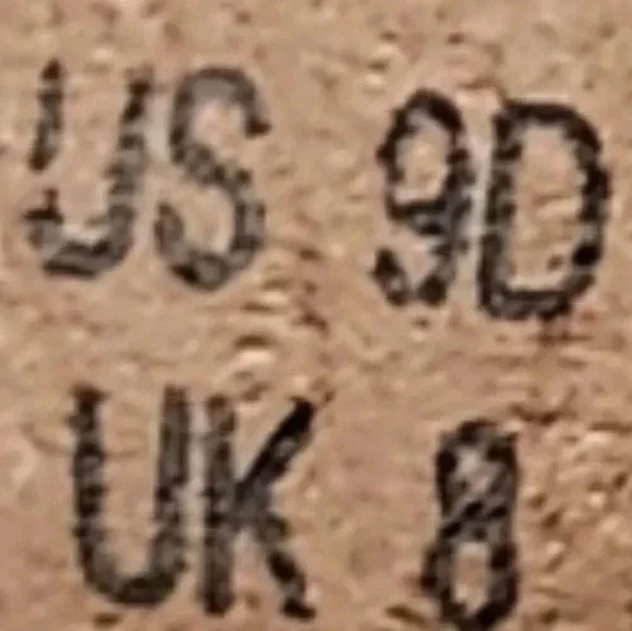 Land's End Mens Tan Leather and Blue Suede Lace Shoes Size 9 - Picture 13 of 14